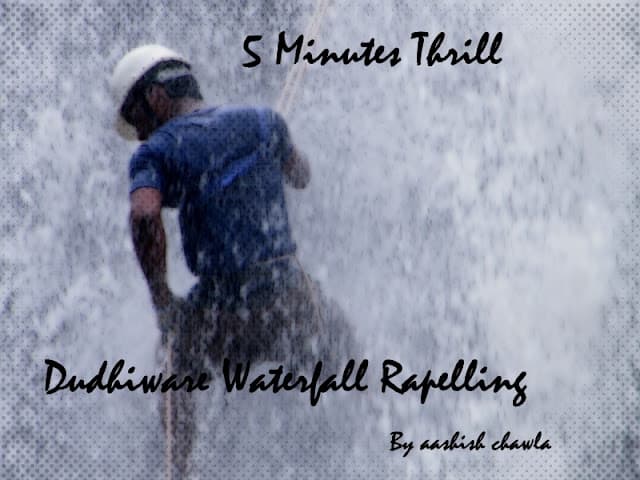 5 Minutes of Thrill: Waterfall Rappelling
