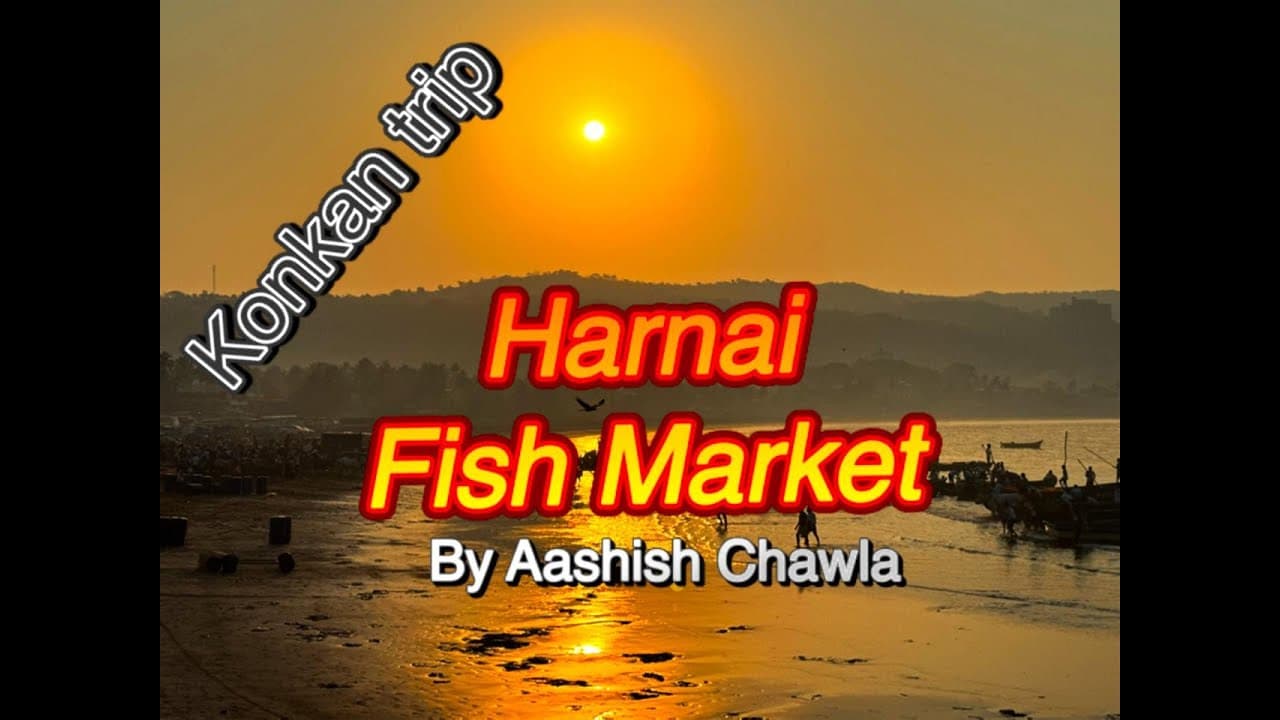 Konkan Road Trip Part 3: Harnai Fish Market & Suvarnadurg Fort – Hidden Gems of Dapoli