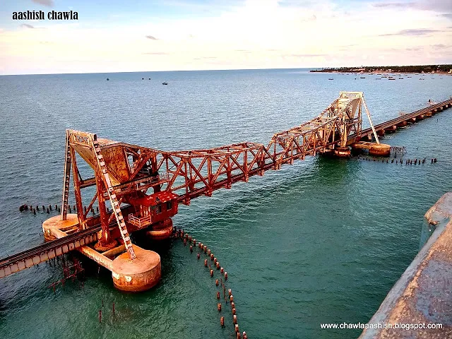 Pamban Bridge | One of the most dangerous bridge