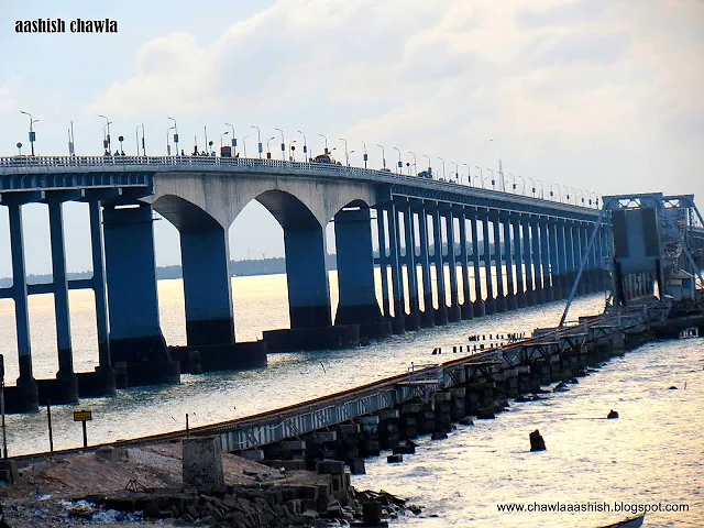 Pamban Bridge | One of the most dangerous bridge